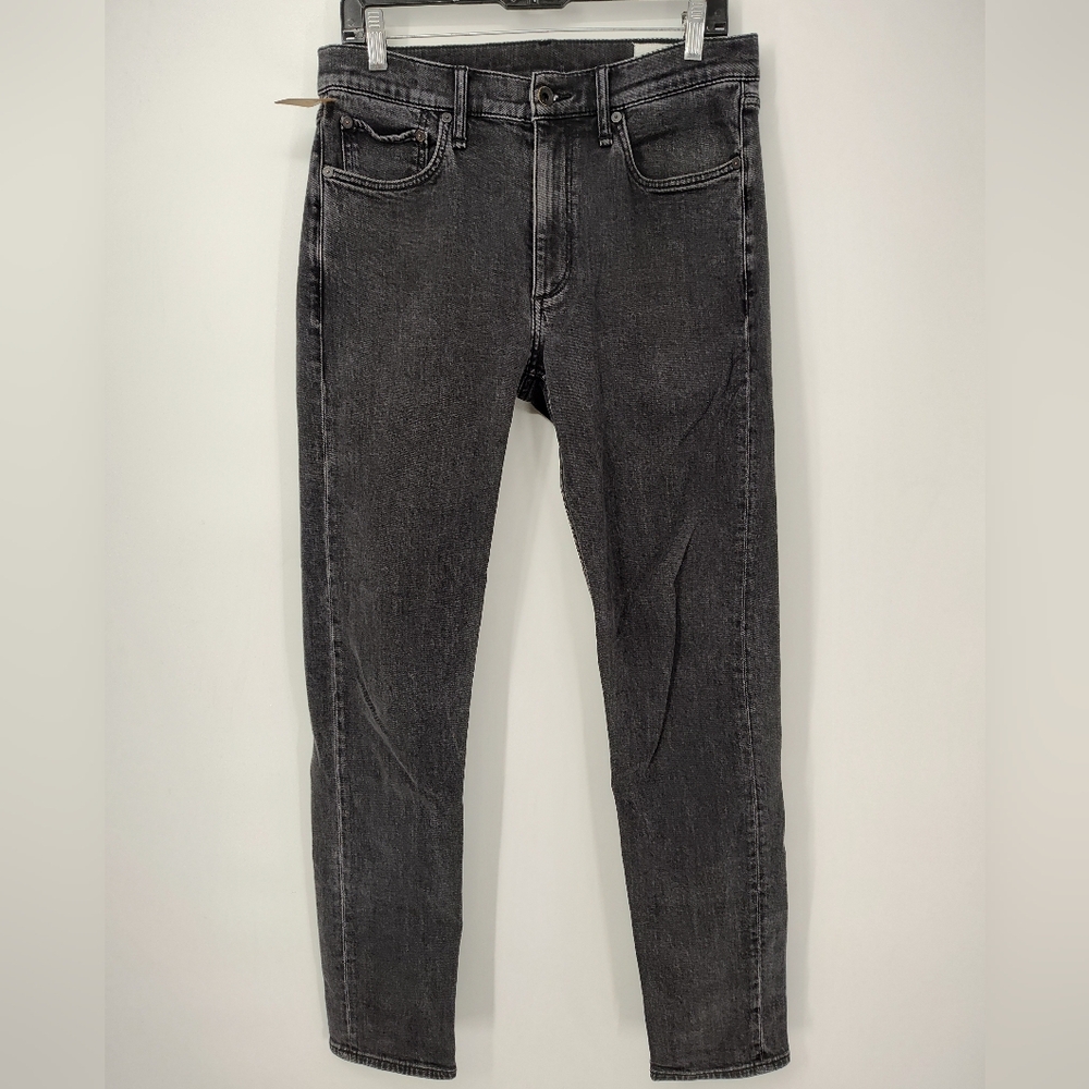 Rag & Bone Dark Gray Or Faded Black Fit 2 Slim Jeans Mens 32x32